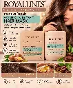 ROYALLINES ARGAN OIL AND JOJOBA OIL INTENSE REP HAIR MASK 
