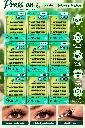 EVERYTIME PRESS ON PRE-GLUED CLUSTER LASHES HB02,HB03,HB04,HB05,HB06,HB07,HB08,HB09,HB010