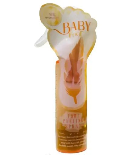 wardabeauty baby foot peeling spray