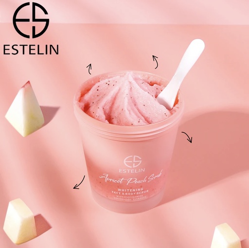 [ESTELIN] Peach scrub