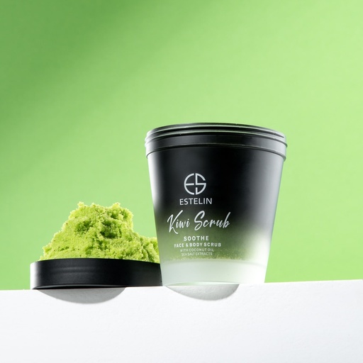 [ESTELINE] Estelin Kiwi Scrub Soothe Face & Body Scrub