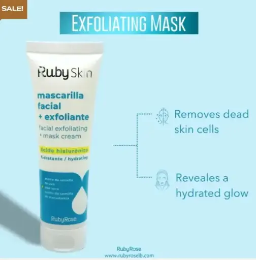 [RUBY SKIN] RUBY SKIN EXFOLIATING MASCK CREAM