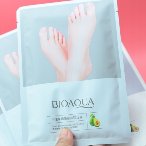 [BIOAOUA] BIOAQUA AVOCADO FOOT MASK 