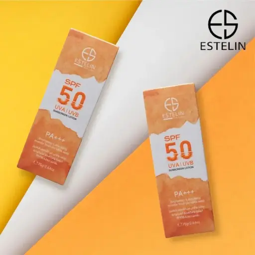 [estelin] Estelin Brightening & Anti-Aging Sunscreen Lotion SPF50