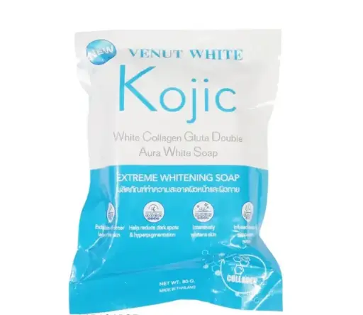 [SNAIL] KOJIC WHITE COLLAGEN GLUTA DOUBLE AURA WHITE SOAP