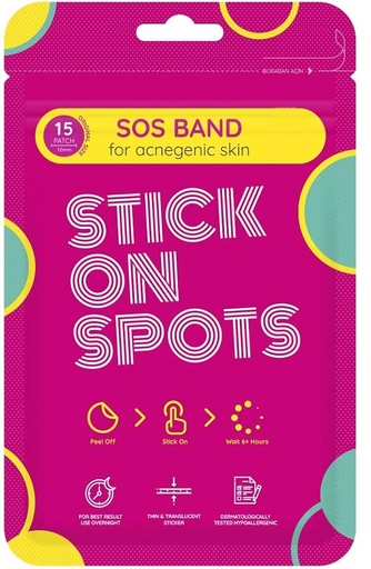[SOS BAND] STICK ON SPOTS FOR PIMBLES 