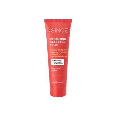 [SINOZ] CLEANSIN CLAY FACE MASK